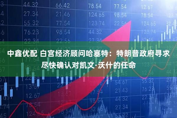 中鑫优配 白宫经济顾问哈塞特：特朗普政府寻求尽快确认对凯文·沃什的任命